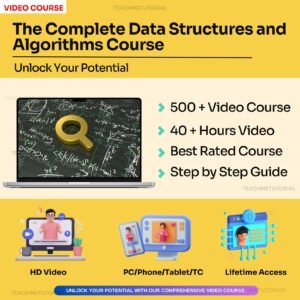 Complete Data Structures and Algorithms Video Course ( B )
